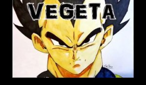 Comment Dessiner Vegeta Facilement