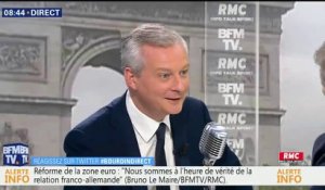 "La France a fait le bon choix en n'accueillant pas l'Aquarius", affirme Bruno Le Maire