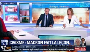 L'édito de Christophe Barbier: la leçon de civisme d'Emmanuel Macron