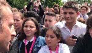 Macron Lectures Teenager on Respect at Paris WWII Commemoration Event