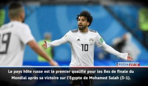 Fast match report - Russie 3-1 Egypte