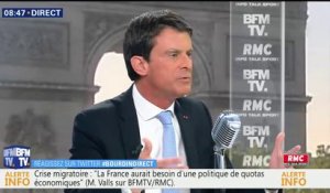 Premier ministre, Manuel Valls n'aurait pas non plus accueilli l'Aquarius