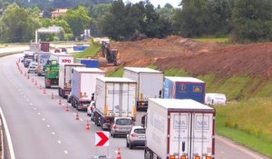 Info/Actu Loire Saint-Etienne - A la Une : circulation au ralenti sur l'A72, les travaux vont durer 10 jours !