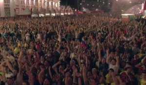 Le coin des supporters - Les fans russes fêtent la victoire à travers le pays