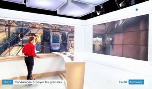 Grève : la SNCF condamnée à payer les grévistes