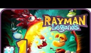 Rayman Legends Walkthrough Part 1 (PS4) Co-op No Commentary