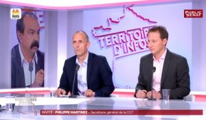 Best of Territoires d'Infos - Invité politique : Philippe Martinez (22/05/18)