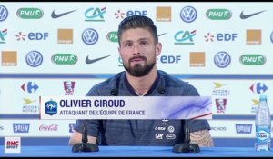 Équipe de France : Giroud fait face aux critiques, "on peut encore mieux faire"