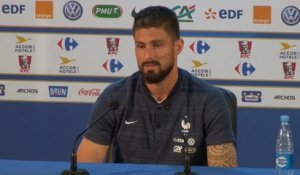 Bleus - Giroud : "J'étais frustré mais ce match va compter pour moi"