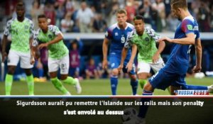 Fast match report - Nigéria 2-0 Islande