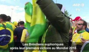 Mondial-2018: réactions des supporters après Brésil-Costa Rica