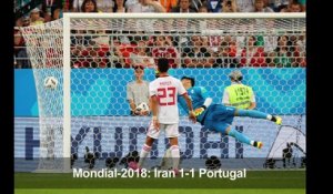 Mondial-2018: le Portugal frustré mais qualifié face à l'Iran