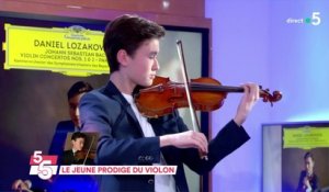 Le jeune prodige du violon - C à Vous - 26/06/2018