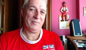 Didier Lallemand est un supporter de l'Angleterre