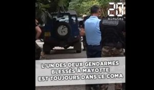 Un des deux gendarmes blessés à Mayotte toujours entre la vie et la mort