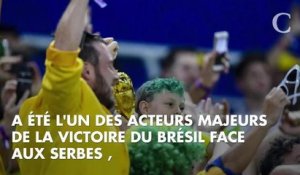 PHOTOS. Coupe du monde 2018. Neymar : son fils Davi s'offre un look déjanté pour le soutenir