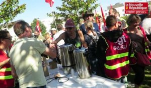 VIDEO. Châtellerault: 150 manifestants pour défendre le service public