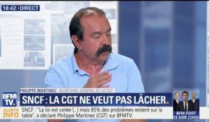 SNCF: "L'unité syndicale est mise entre parenthèses, rendez-vous en septembre pour certains", lance Philippe Martinez