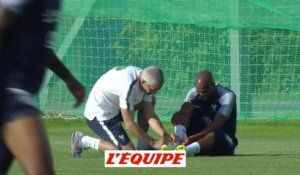 Sidibé touché à la cheville - Foot - CM 2018 - Bleus