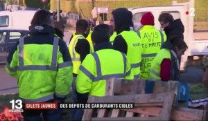 "Gilets jaunes" : des dépôts de carburants ciblés