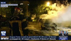 De nouveaux véhicules incendiés à Nantes lors d'une 3e nuit de violences