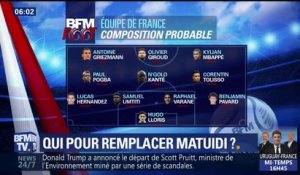 Uruguay-France: qui pour remplacer Matuidi?