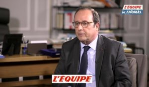 F. Hollande «Je trouve la phrase de Jean-Luc Mélenchon très choquante» - Foot - CM 2018