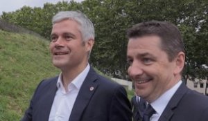 Info/Actu Loire Saint-Etienne - A la une : Laurent Wauquiez dans la loire avec 36m€ pour Saint-Etienne Métropole, la Ville aura notamment une patinoire flambant neuve en 2023.