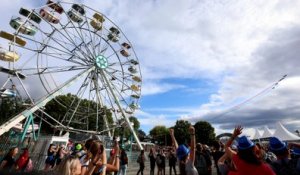 Eurockéennes : vues depuis la grande roue