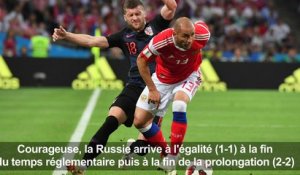 Mondial-2018: la Croatie bat la Russie aux tirs au but