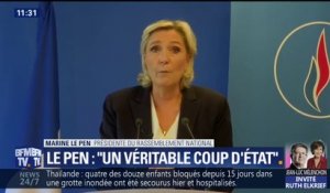 Saisie de 2 millions d'euros: Marine Le Pen voit son parti menacé de disparition