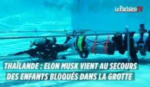 Elon Musk construit un mini sous-marin pour secourir les enfants thaïlandais bloqués dans la grotte