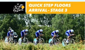 Quick Step Floors arrival - Étape 3 / Stage 3 - Tour de France 2018
