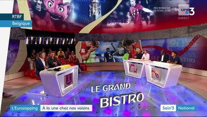 Eurozapping La Fin Du Match De Coupe Du Monde France Belgique Fait L Evenement