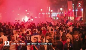 Coupe du monde 2018 : les Champs-Élysées en fête