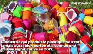 La production de plastique a augmenté en 2017
