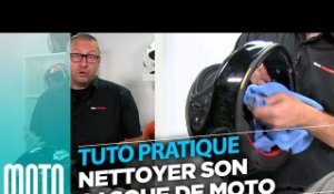 Nettoyer son casque de moto - TUTO PRATIQUE Motomag
