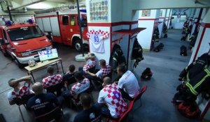 Pompiers croates vs Séance de tirs au but Croatie Russie #cm2018