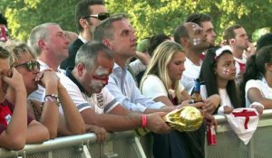 Mondial-2018: les supporters anglais entre tristesse et fierté