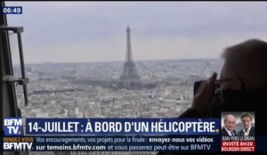 À bord d'un hélicoptère, une équipe de BFMTV a assisté aux répétitions de leur défilé pour le 14-Juillet