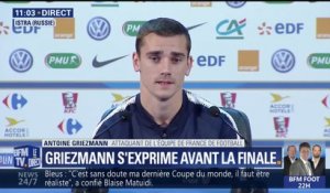 "Mon jeu change, je suis plus à essayer de mettre le rythme dont a besoin l'équipe", affirme Antoine Griezmann