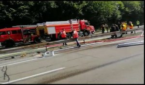 Carambolage sur l’A36 (Doubs) : un mort et plusieurs blessés grave