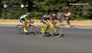 Tour de France 2018 : Deux coureurs à l'avant dont Fabien Grellier !
