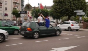 Victoire des Bleus : défilé dans le centre-ville vittelois