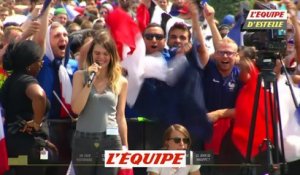 Le Champ de Mars soutient les Bleus - Foot - CM 2018 - Finale