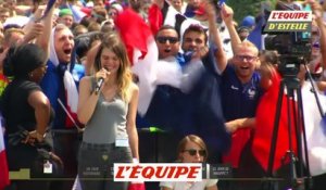 Le Champ de Mars soutient les Bleus - Foot - CM 2018 - Finale
