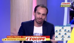 Les onze de départ de France - Croatie - Foot - CM 2018 - Bleus