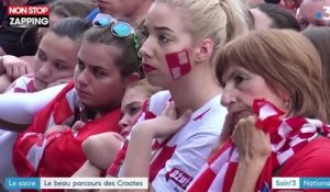 France championne du monde : La déception des supporters croates (vidéo)