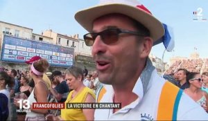 Francofolies : la victoire des Bleus célébrée en chantant