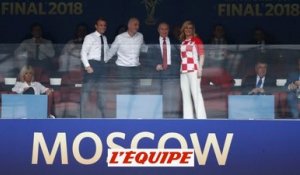 La finale France-Croatie des politiques - Foot - CM 2018